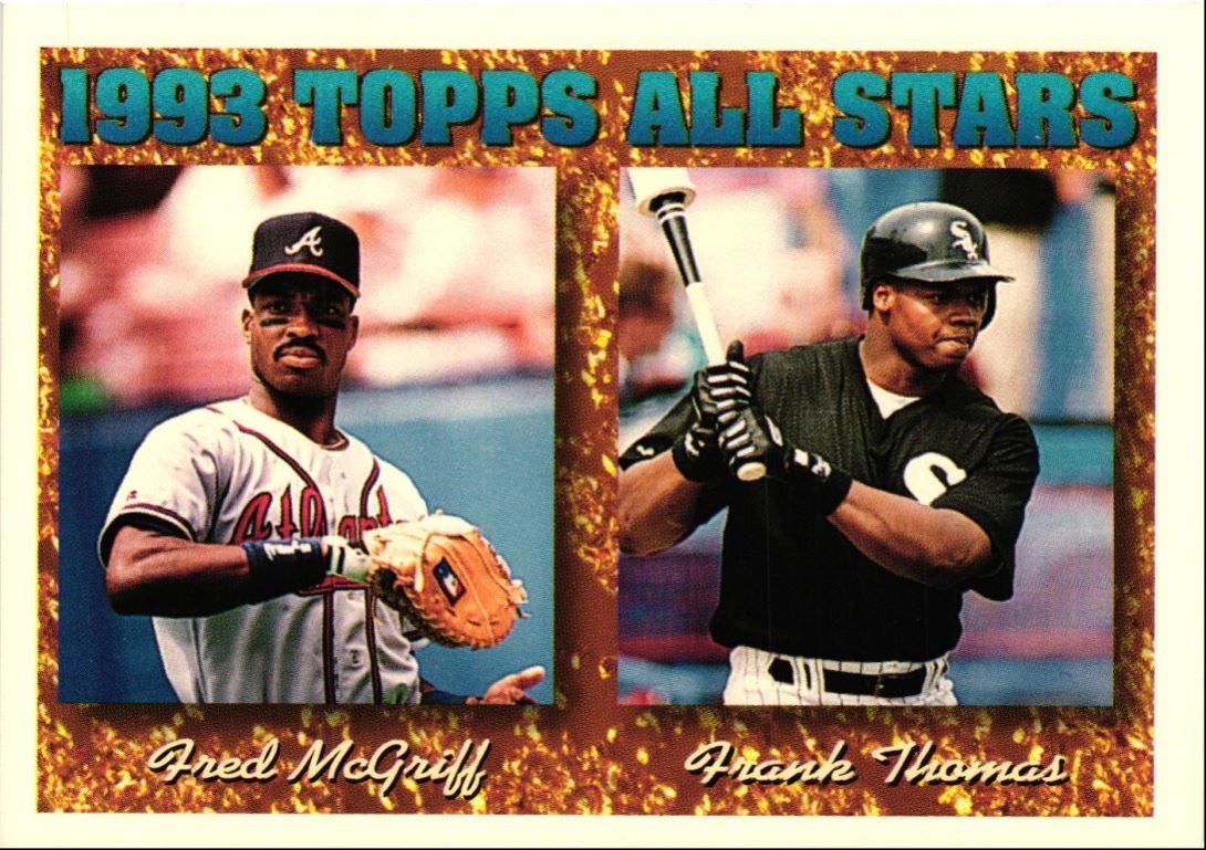 1994 Topps Fred McGriff/Frank Thomas