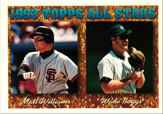 1994 Topps Matt Williams/Wade Boggs