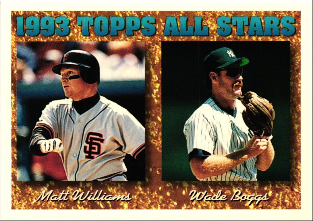 1994 Topps Matt Williams/Wade Boggs