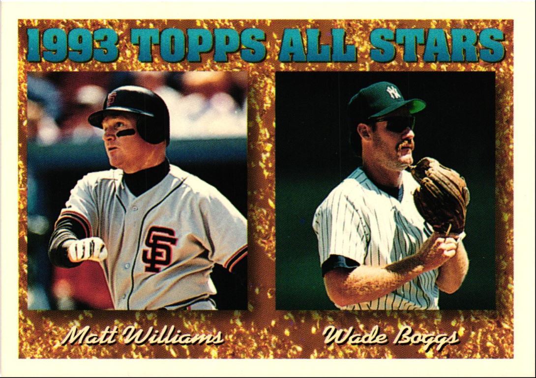 1994 Topps Matt Williams/Wade Boggs