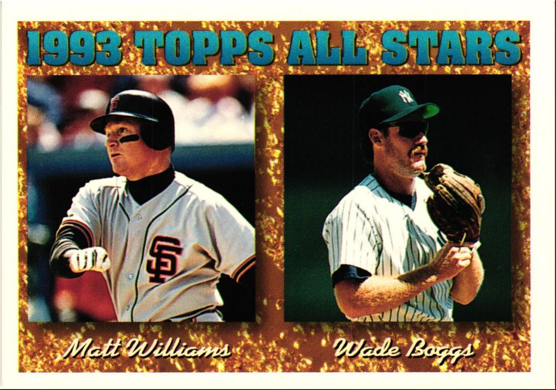 1994 Topps Matt Williams/Wade Boggs