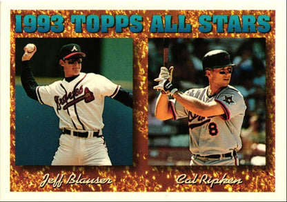 1994 Topps Jeff Blauser/Cal Ripken Jr.