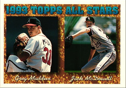 1994 Topps Greg Maddux/Jack McDowell