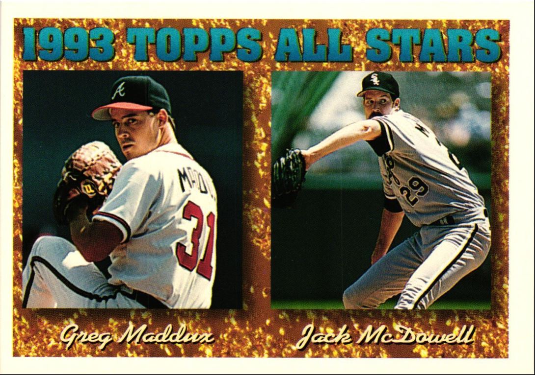 1994 Topps Greg Maddux/Jack McDowell