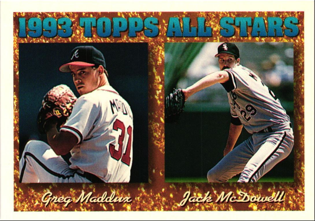 1994 Topps Greg Maddux/Jack McDowell