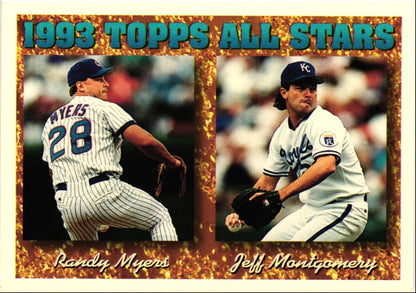 1994 Topps Jeff Montgomery/Randy Myers