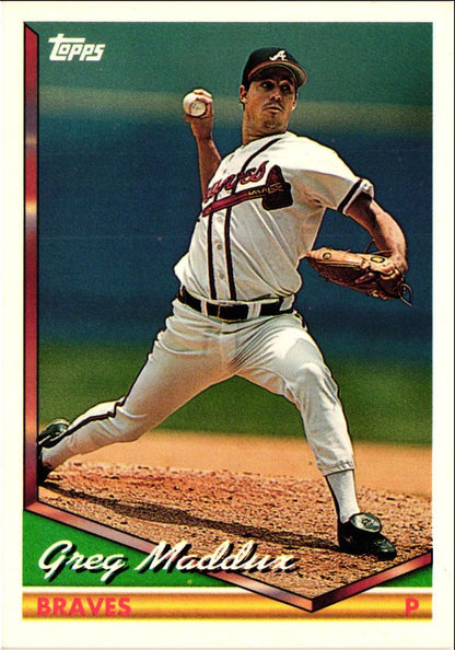 1994 Topps Greg Maddux