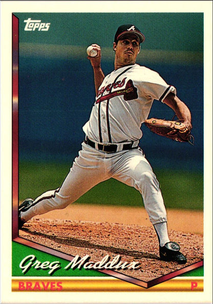 1994 Topps Greg Maddux