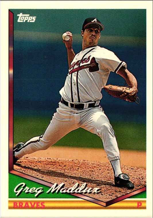 1994 Topps Greg Maddux