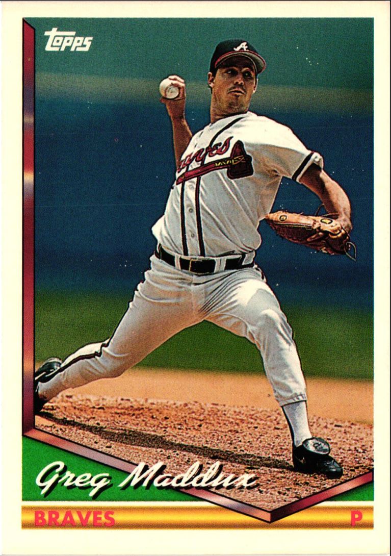 1994 Topps Greg Maddux