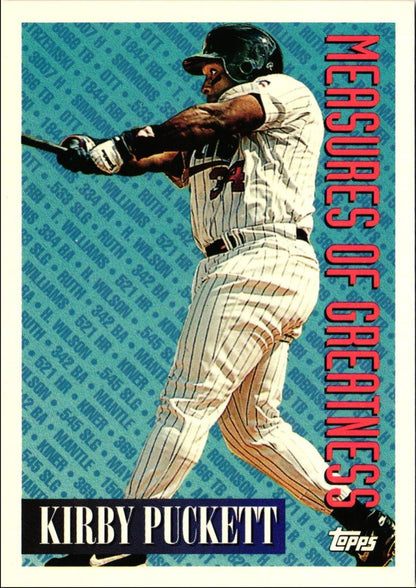 1994 Topps Kirby Puckett