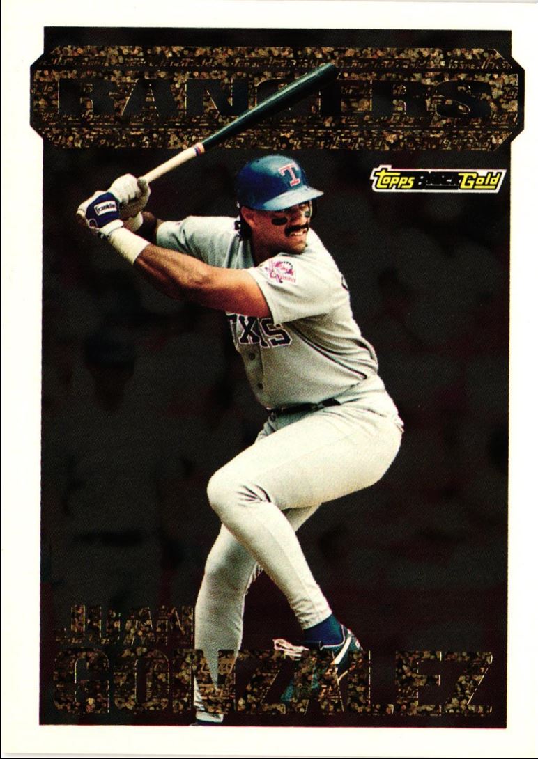 1994 Topps Black Gold Juan Gonzalez