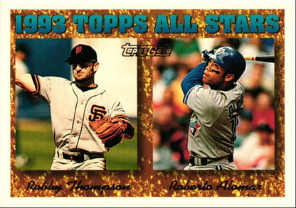 1994 Topps Gold Robby Thompson/Roberto Alomar