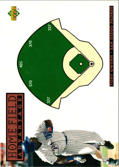 1994 Upper Deck Home Field Advantage Tony Gwynn