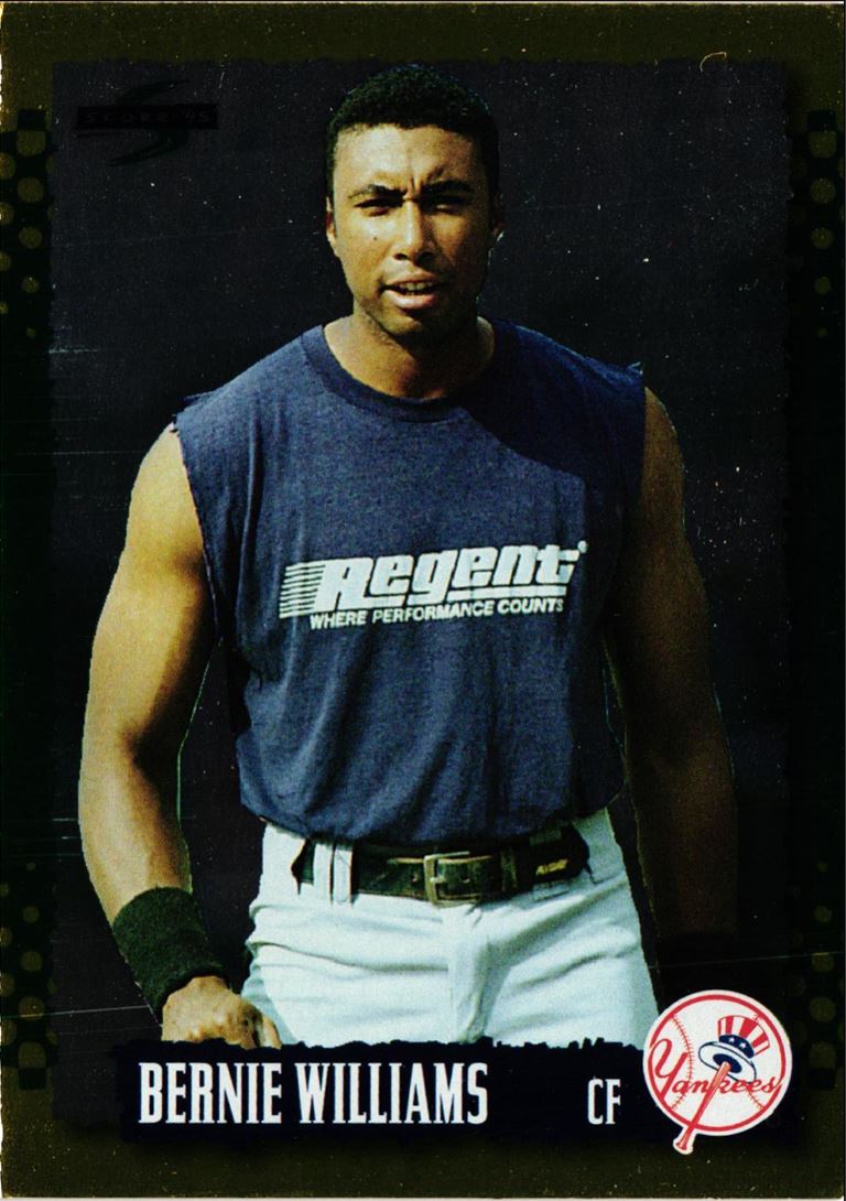 1995 Score Gold Rush Bernie Williams