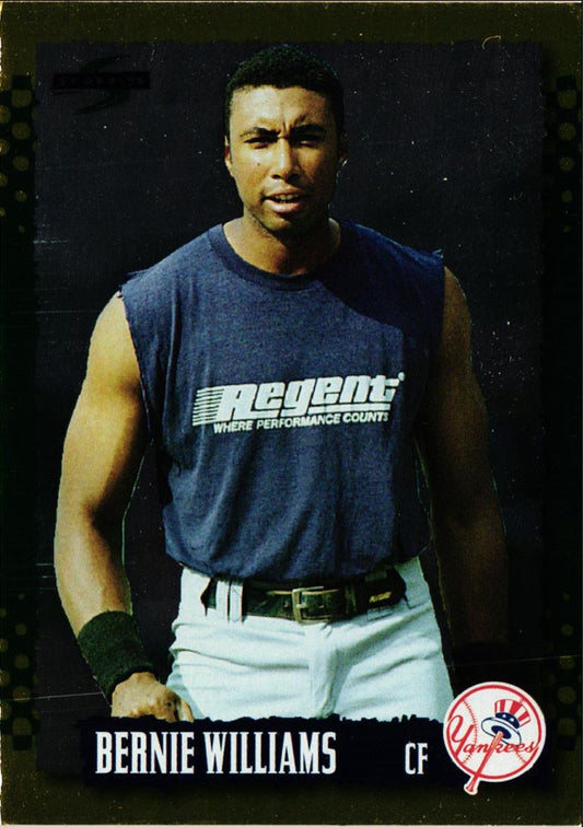 1995 Score Gold Rush Bernie Williams