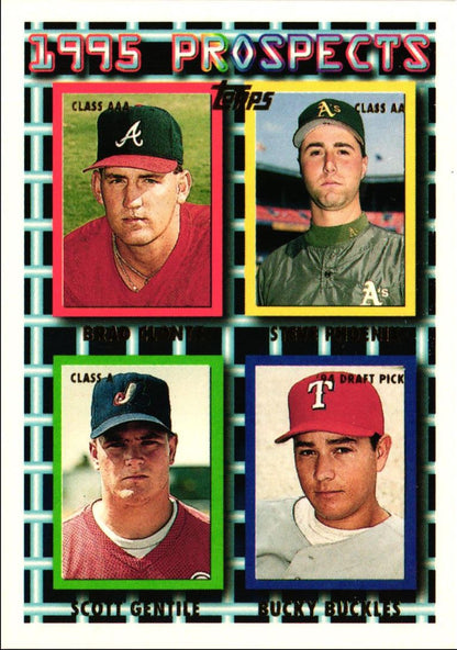 1995 Topps Brad Clontz/Steve Phoenix/Scott Gentile/Bucky Buckles