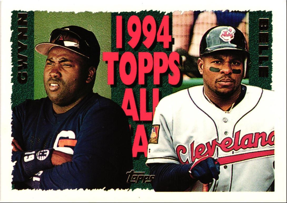 1995 Topps Tony Gwynn / Albert Belle