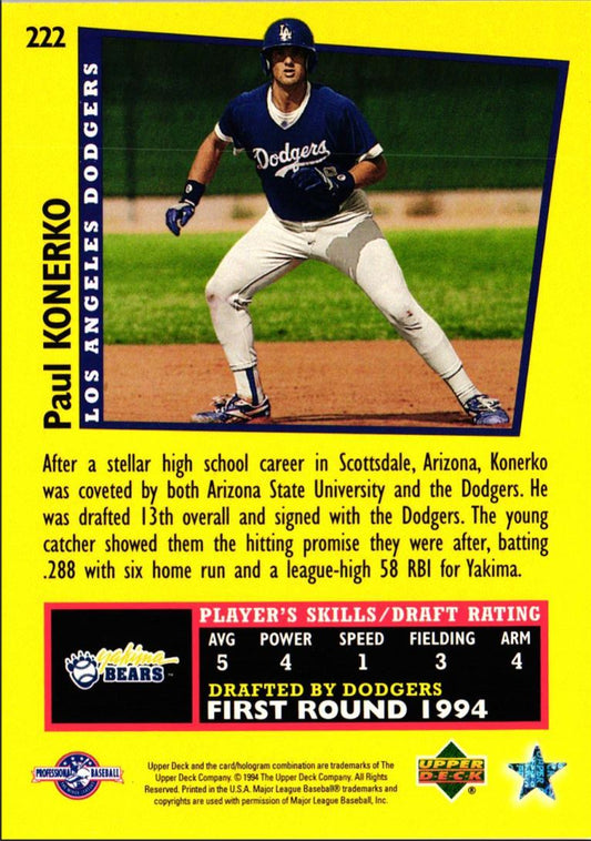 1995 Upper Deck Minors Paul Konerko