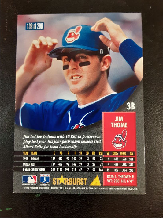 1996 Pinnacle Jim Thome