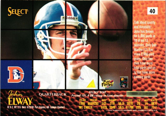 1996 Select John Elway