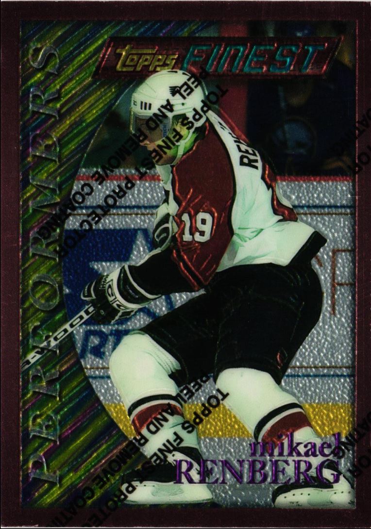 1996 Topps Finest Mikael Renberg