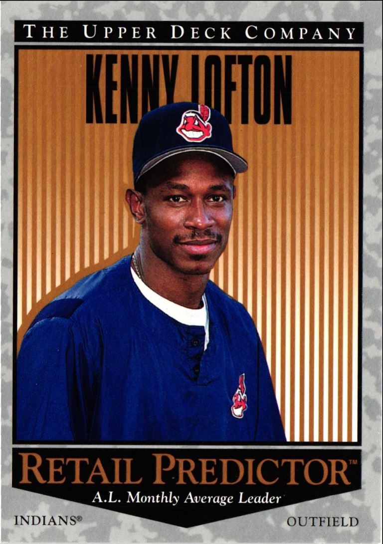 1996 Upper Deck Predictors Retail Kenny Lofton