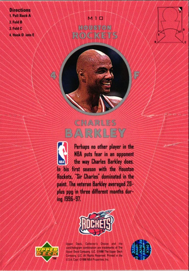 1997 Collector's Choice NBA Miniatures Charles Barkley