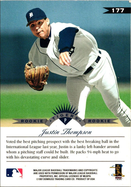 1997 Leaf Justin Thompson