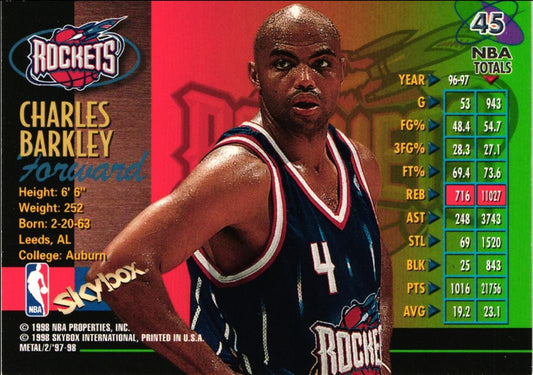 1997 Metal Universe Championship Charles Barkley