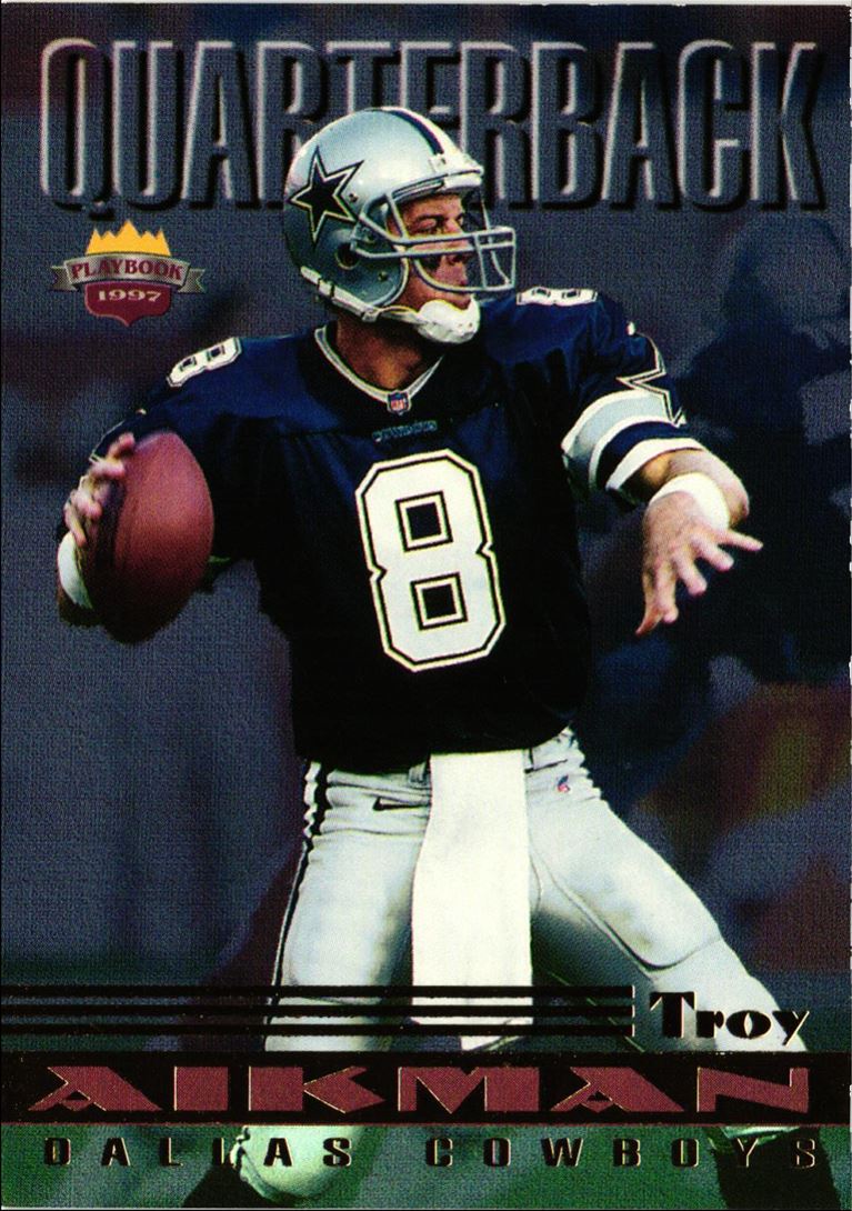 1997 Score Board Playbook Troy Aikman