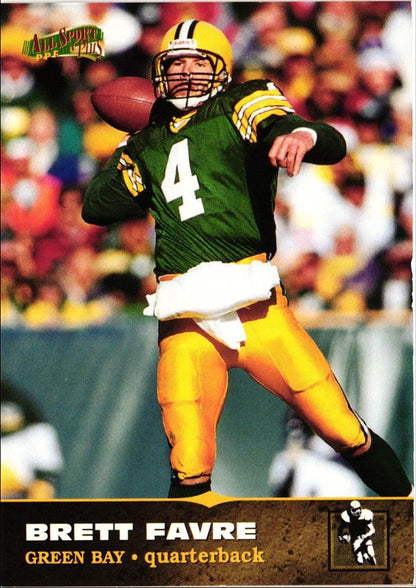 1997 Score Board Playbook Brett Favre