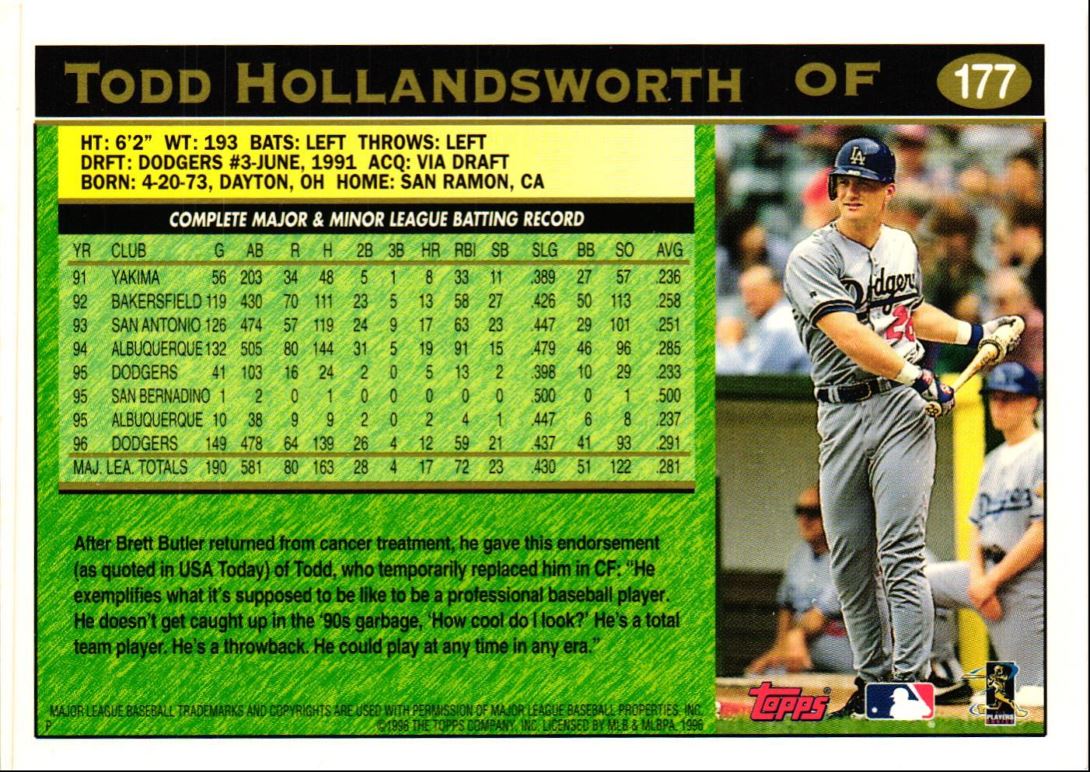 1997 Topps Todd Hollandsworth