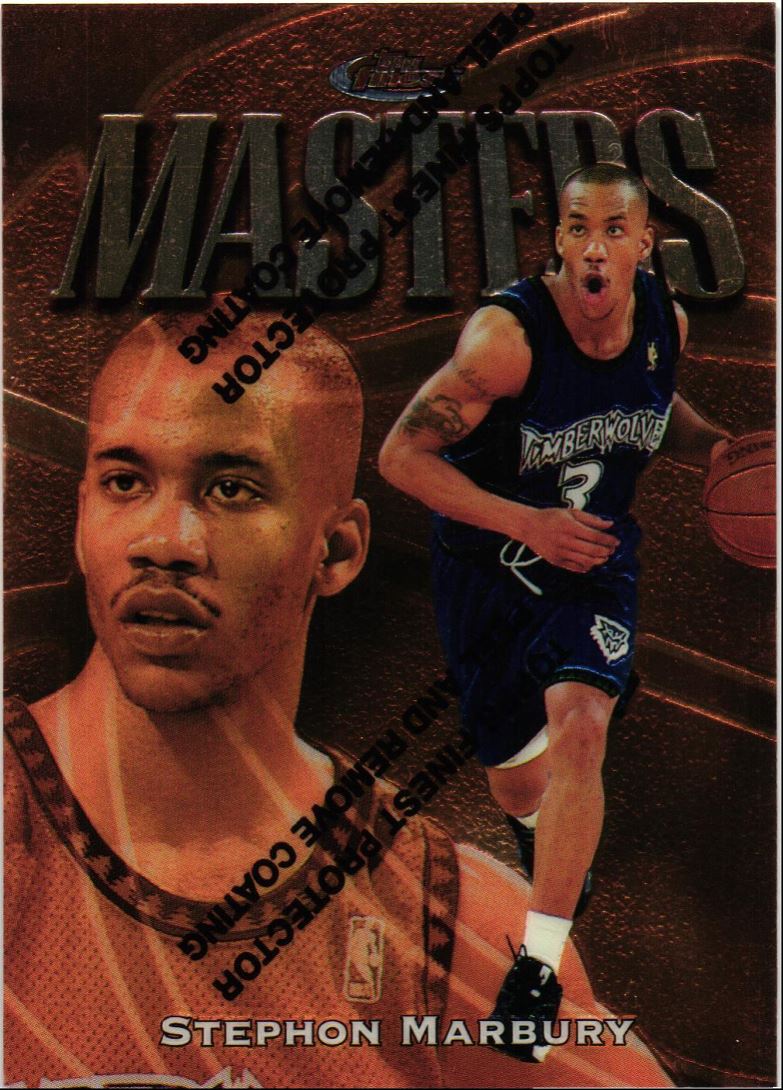 1997 Topps Finest Stephon Marbury