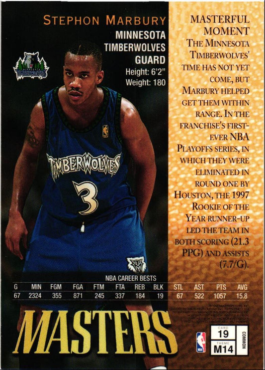 1997 Topps Finest Stephon Marbury