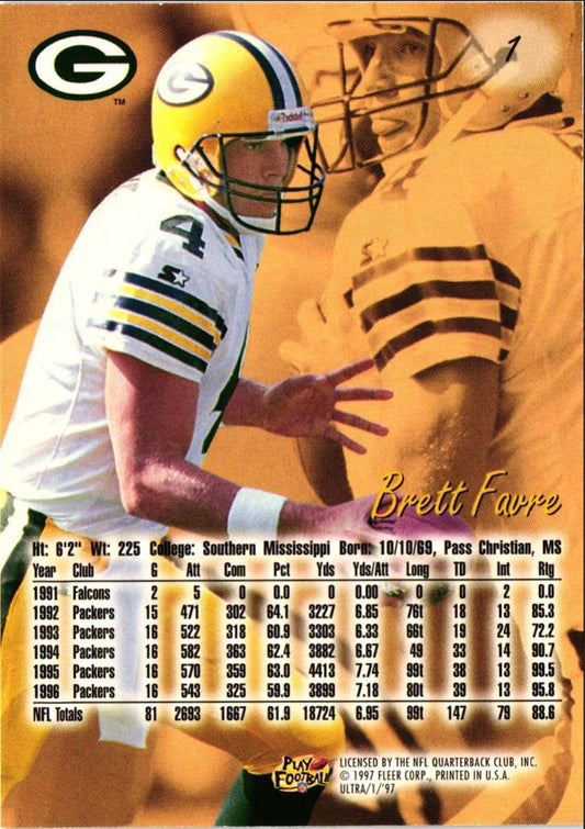 1997 Ultra Brett Favre