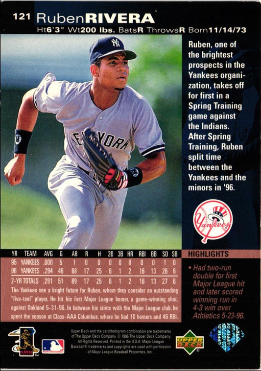 1997 Upper Deck Ruben Rivera