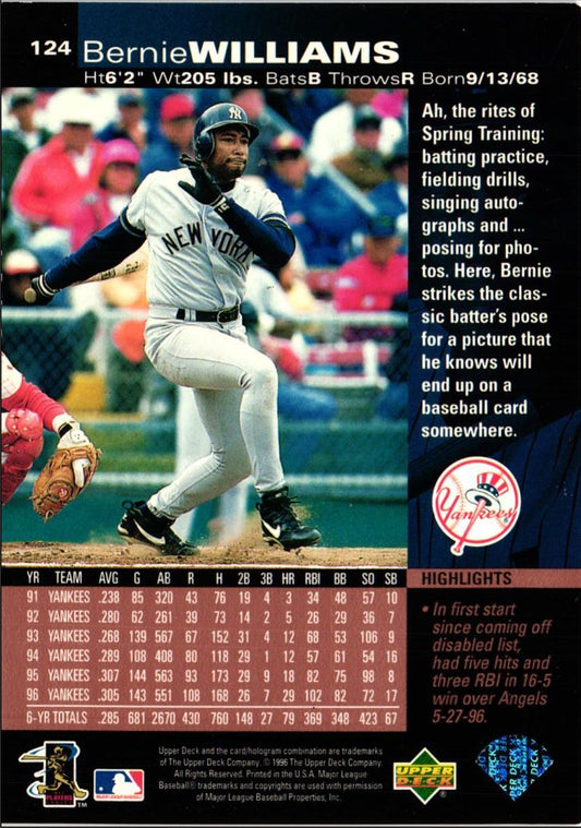 1997 Upper Deck Bernie Williams