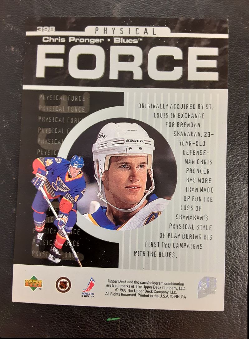 1997 Upper Deck Chris Pronger