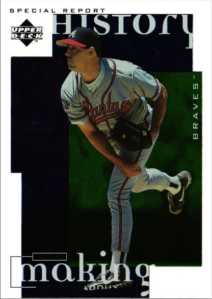 1997 Upper Deck History in the Making Greg Maddux