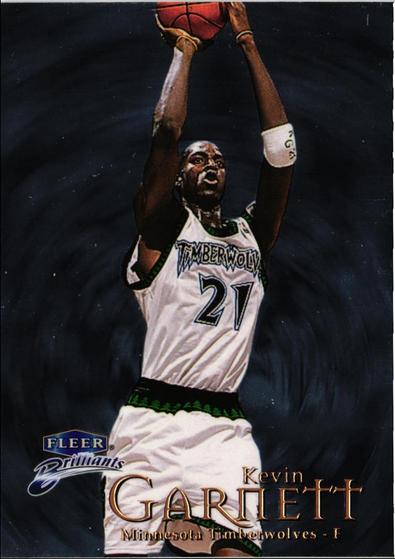 1998 Fleer Brilliants Kevin Garnett