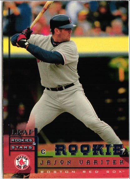 1998 Leaf Rookies & Stars Jason Varitek