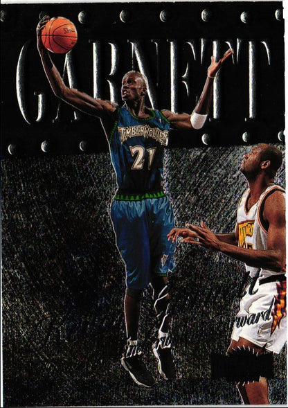 1998 Metal Universe Kevin Garnett