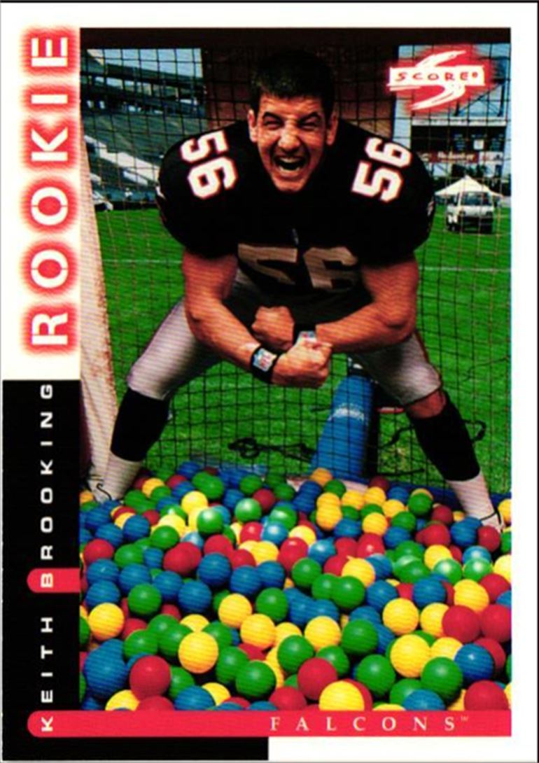 1998 Score Keith Brooking