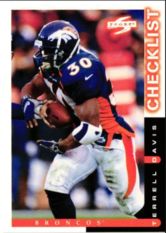 1998 Score Terrell Davis