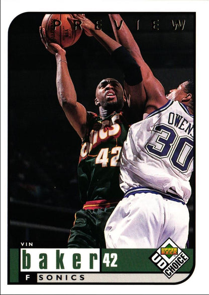 1998 UD Choice Vin Baker