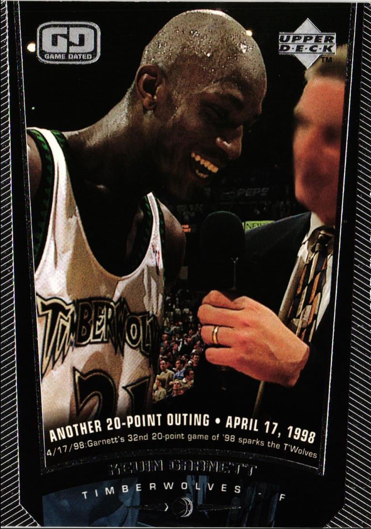 1998 Upper Deck Kevin Garnett