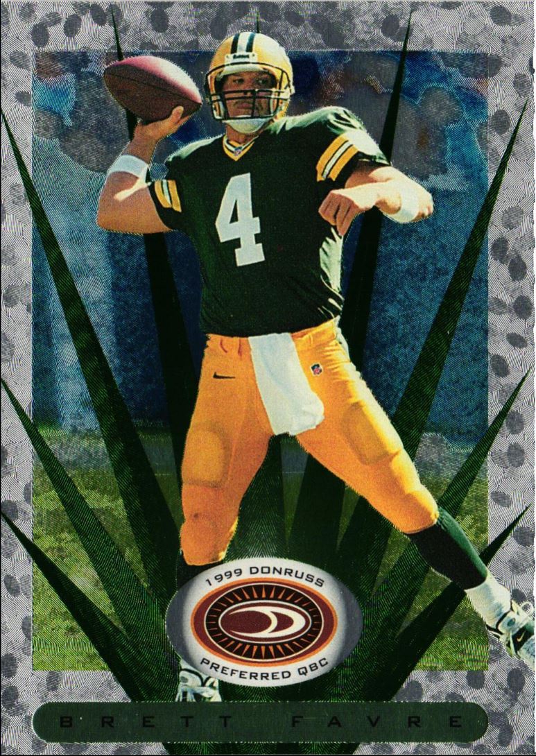 1999 Donruss Preferred QBC Brett Favre