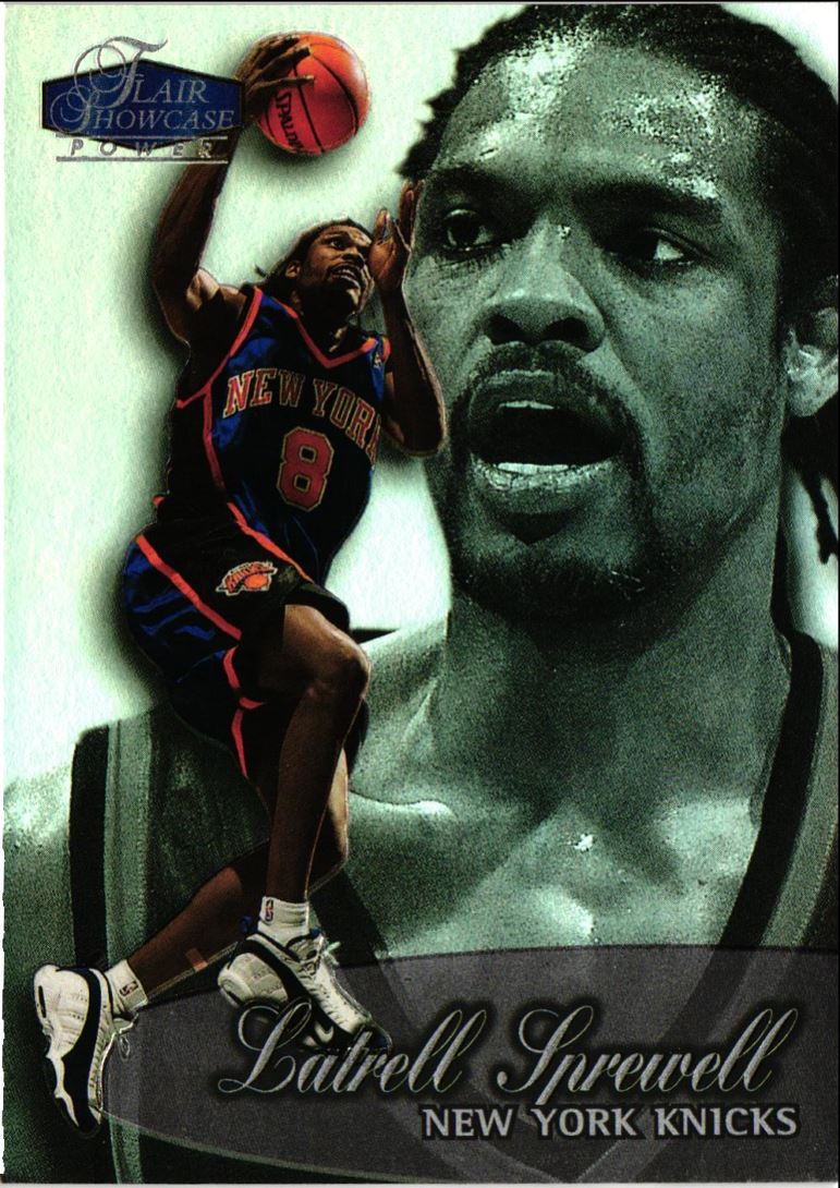 1999 Flair Showcase Latrell Sprewell