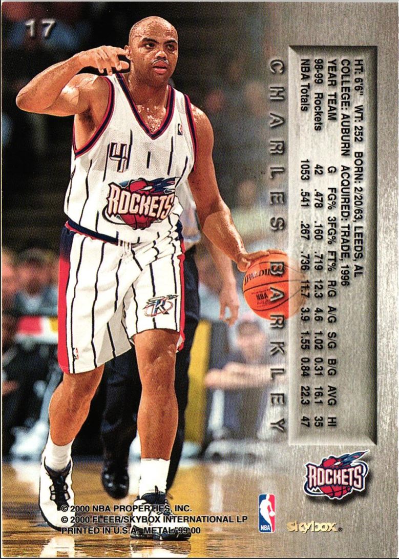 1999 Metal Charles Barkley